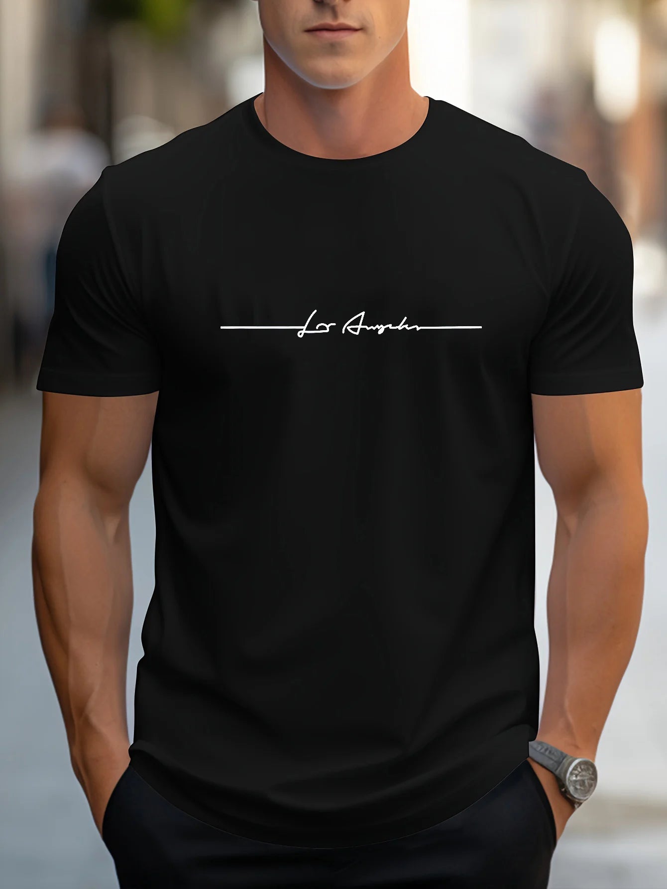 LA Classic Cotton T-Shirt