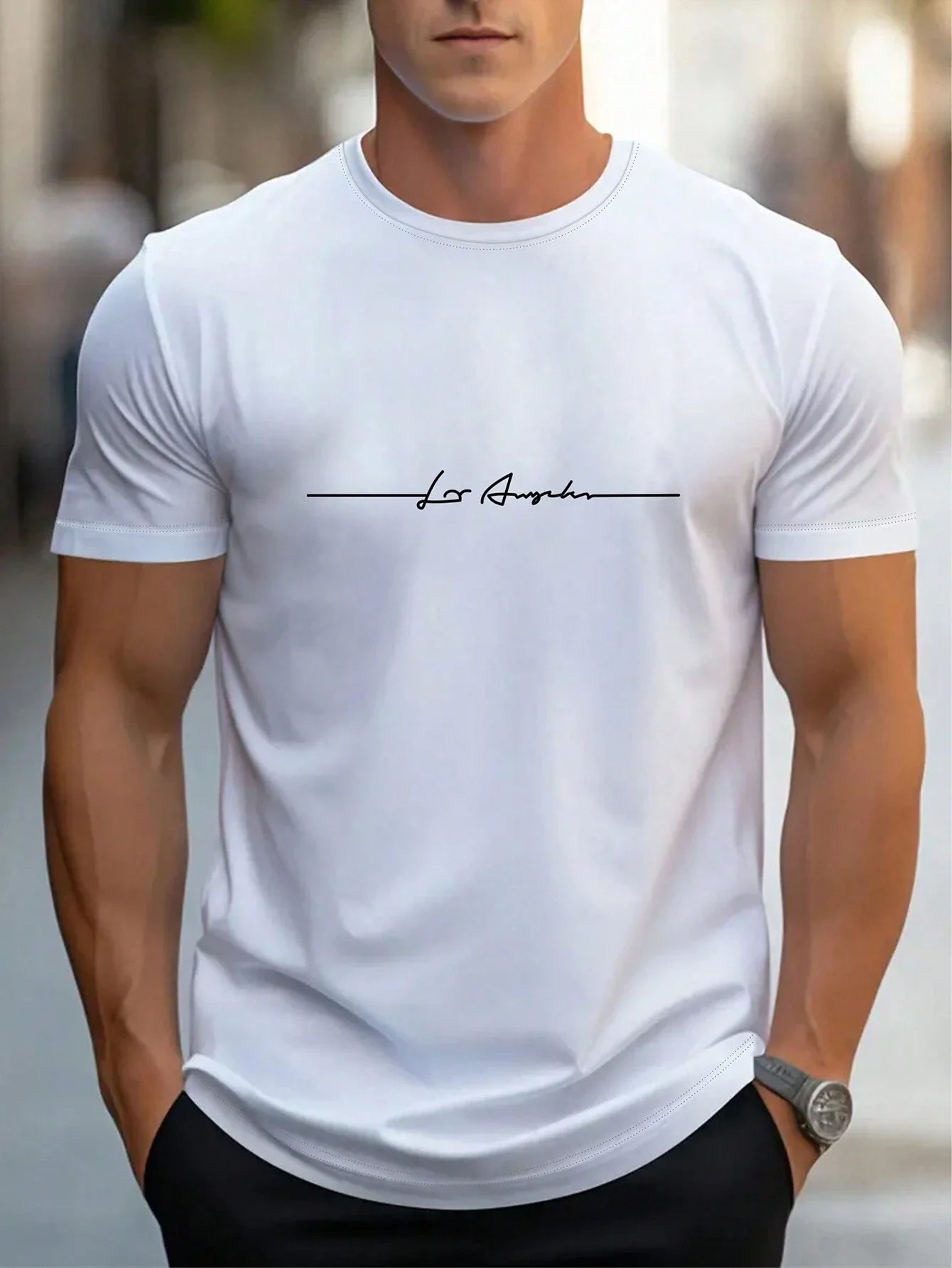 LA Classic Cotton T-Shirt