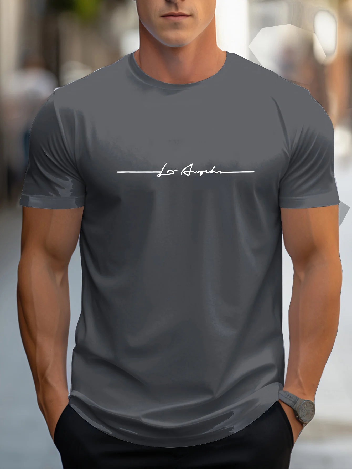 LA Classic Cotton T-Shirt