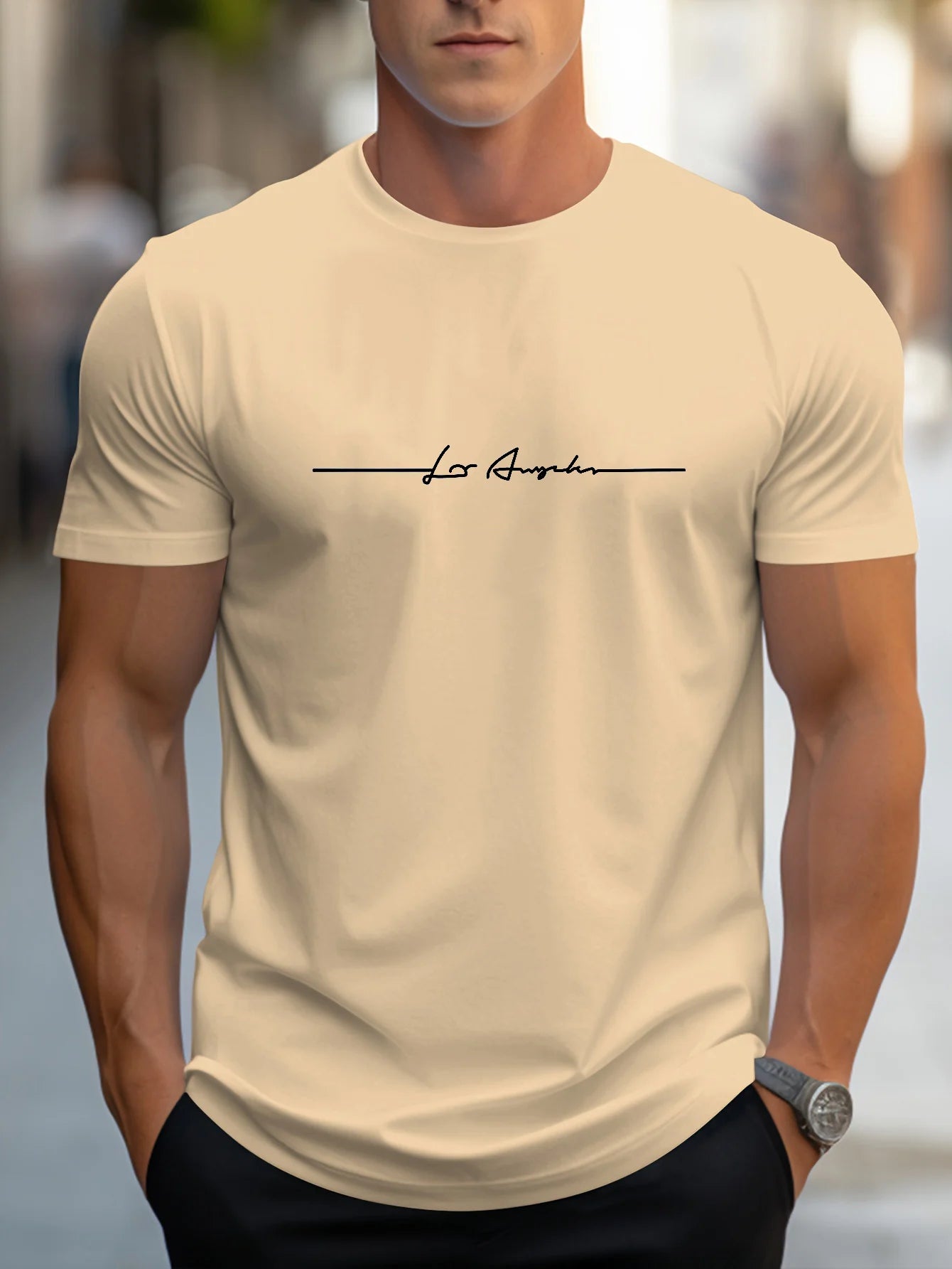 LA Classic Cotton T-Shirt