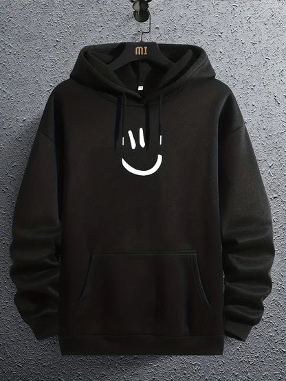 Smiley Hooded Sweatshirt
